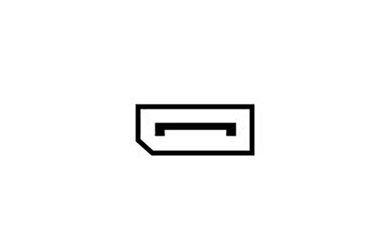 Пиктограма DisplayPort.	