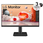 LG 24'' Full HD IPS монитор със 100 Hz честота на опресняване, изглед отпред, 24MS550-B, thumbnail 1