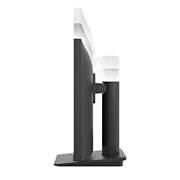 LG 24'' Full HD IPS монитор със 100 Hz честота на опресняване, изглед отстрани на екрана, който се премества надолу за регулиране на височината, 24MS550-B, thumbnail 6