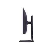 LG 32'' UltraGear™ 4K UHD OLED Dual-Mode монитор за игри, изглед отстрани с включени светлини, 32GS95UE-B, thumbnail 6