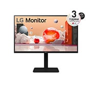 LG 27'' Full HD IPS монитор със 100 Hz честота на опресняване, изглед отпред, 27BA550-B, thumbnail 1