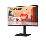 LG 27'' Full HD IPS монитор със 100 Hz честота на опресняване, изглед отстрани под ъгъл -15 градуса, 27BA550-B, thumbnail 2