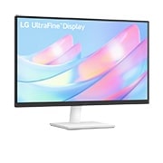LG 27” UltraFine™ 16:9 аспектно съотношение 4K IPS монитор с честота на опресняване 60 Hz, изглед отстрани под ъгъл +15 градуса, 27US500-W, thumbnail 3