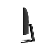 LG 34” UltraWide™ 21:9 извит VA монитор с 100 Hz честота на опресняване., изглед отстрани, 34WR50QK-B, thumbnail 5