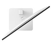 LG 27” UltraFine™ 16:9 аспектно съотношение 4K UHD IPS монитор с честота на опресняване 60 Hz, Завъртане +45 градуса, 27US550-W, thumbnail 10