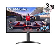 LG Монитор 31,5 инча UltraFine™ 4K UHD HDR, изглед отпред, 32UR550K-B, thumbnail 1
