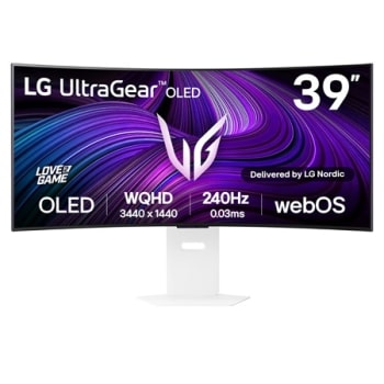 39" UltraGear™ OLED 21:9 WQHD интелигентен монитор за игри с 240Hz честота на опресняване1