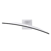 LG 49-инчов UltraWide™ 32:9 Nano IPS извит монитор с честота на опресняване 144Hz, Top view – swiveled left, 49U950A-W, thumbnail 11