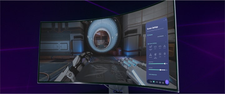 Този видеоклип показва как да настроите монитора си с приложението LG Switch.