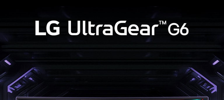 Лого на LG UltraGear™ G6.