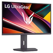 LG 27-инчов UltraGear™ QHD IPS геймърски монитор с честота на опресняване 200Hz, изглед отстрани под ъгъл +15 градуса, 27G610A-B, thumbnail 3