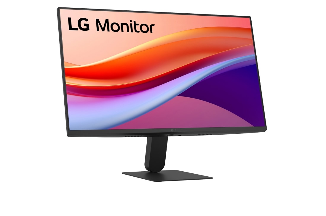 LG 24-инчов FHD IPS монитор със 120Hz честота на опресняване, изглед отстрани под ъгъл +15 градуса, 24U41YA-B, thumbnail 4
