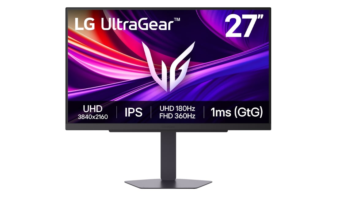 LG 27-инчов UltraGear™ 4K UHD IPS геймърски монитор с два режима, 27-инчов UltraGear™ 4K UHD IPS геймърски монитор с Dual-Mode, 27G810A-B