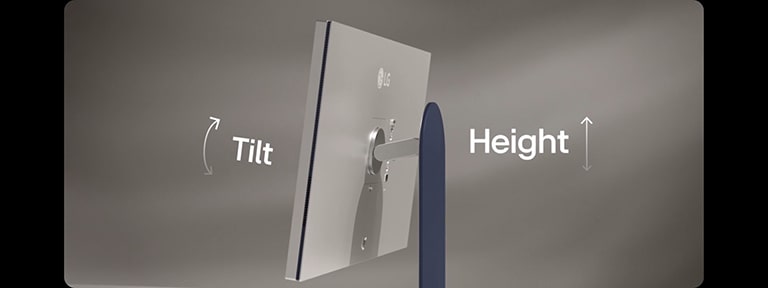 Видеоклип, показващ дизайна и възможностите за настройка на UltraFine монитора.