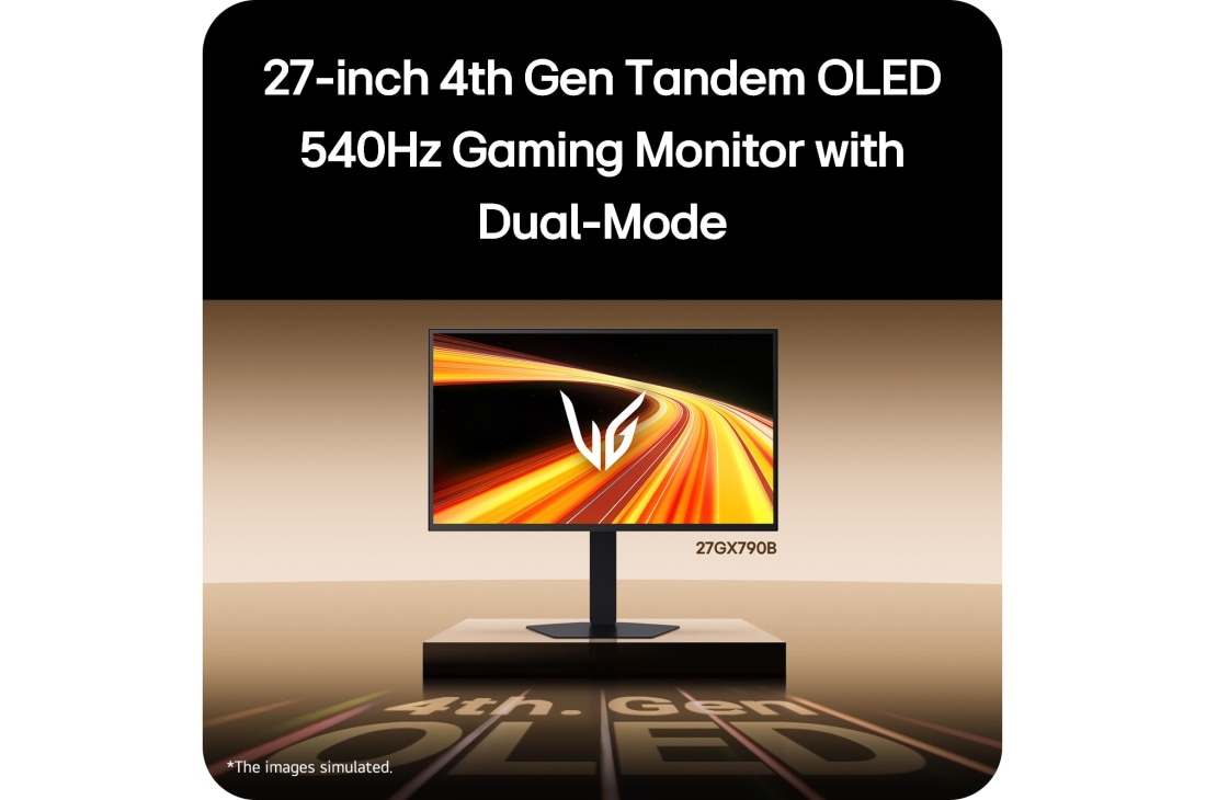 LG 27-инчов UltraGear™ OLED QHD геймърски монитор с Dual-Mode, 27GX790B-B, thumbnail 12