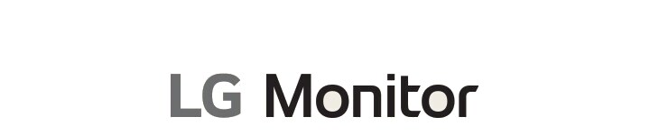 Лого на LG Monitor.