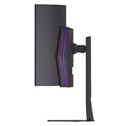 LG 45-инчов UltraGear™ GX9s, OLED гейминг монитор с webOS, изглед отстрани, 45GX90SB-B, thumbnail 3