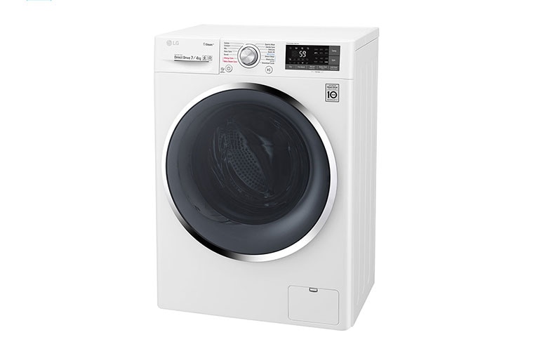LG Slim комбинирана пералня със сушилня с и 7/4 кг капацитет, F2J7HG2W, thumbnail 4