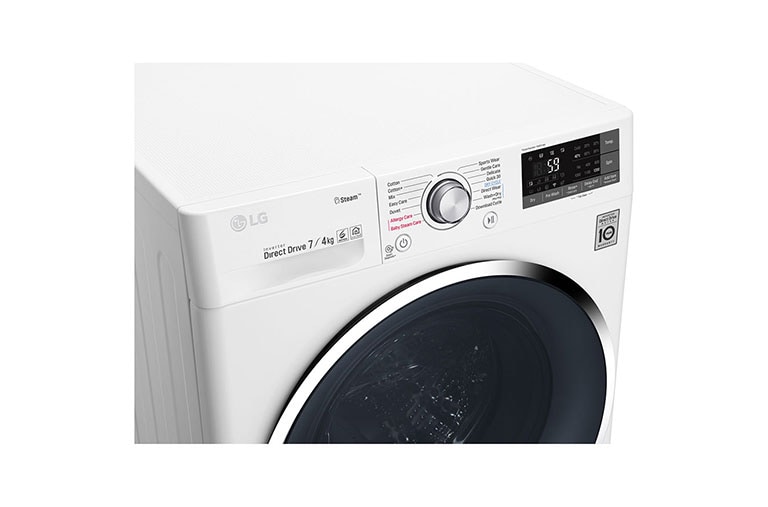 LG Slim комбинирана пералня със сушилня с и 7/4 кг капацитет, F2J7HG2W, thumbnail 8