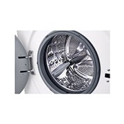 LG 7 кг, макс. 1200 оборота/мин., Перална машина с пара, Изглед на барабана, F2X10S7NWH, thumbnail 4