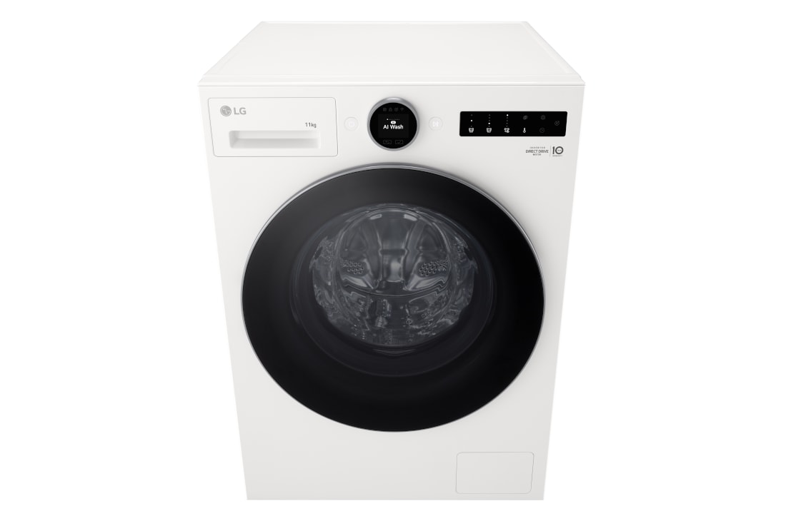 LG 11 кг, макс. 1400 оборота/мин., Перална машина с пара, TurboWash™360, AI DD™ и WiFi , Перална машина LG – изглед отдясно, F4X7011TWS, thumbnail 3