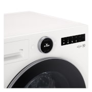 LG 11 кг, макс. 1400 оборота/мин., Перална машина с пара, TurboWash™360, AI DD™ и WiFi , Перална машина LG – изглед отляво, F4X7011TWS, thumbnail 4
