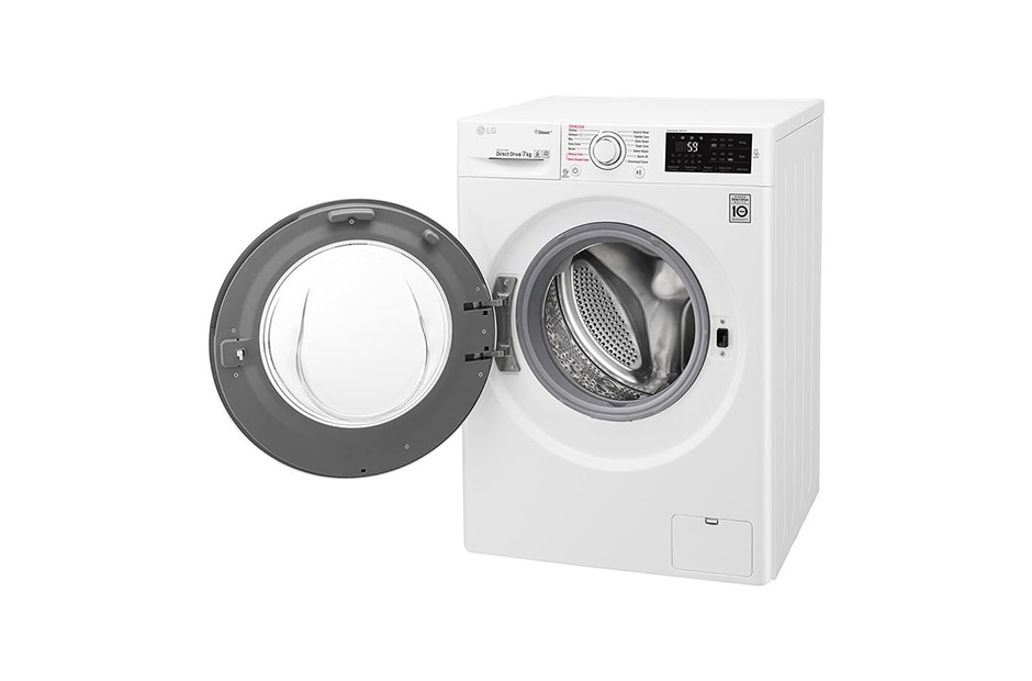 LG Slim перална машина със  Steam технология, 7 кг капацитет , F4J6QY0W, thumbnail 9