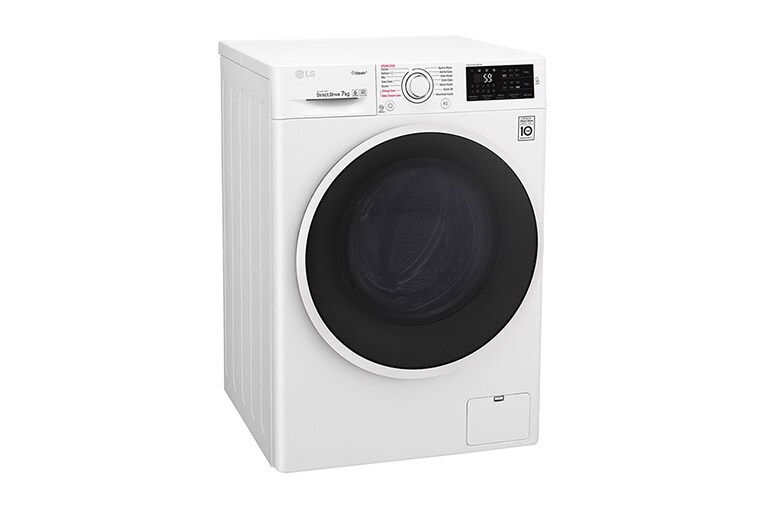 LG Slim перална машина със  Steam технология, 7 кг капацитет , F4J6QY0W, thumbnail 2