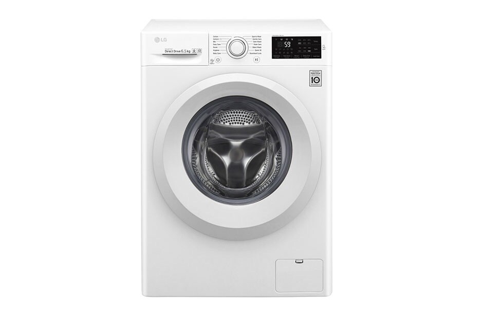 LG Slim перална машина с 6,5 кг. капацитет, Smart ThinQ връзка, F2J5WN3W