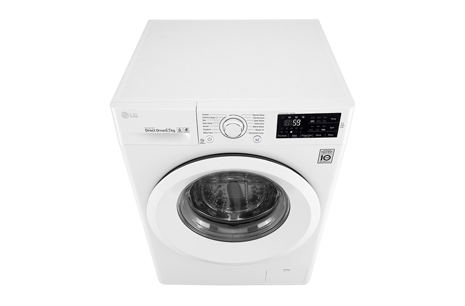 LG Slim перална машина с 6,5 кг. капацитет, Smart ThinQ връзка, F2J5WN3W, thumbnail 4