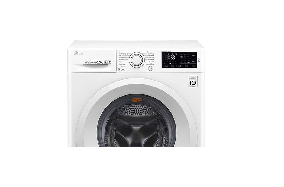 LG Slim перална машина с 6,5 кг. капацитет, Smart ThinQ връзка, F2J5WN3W, thumbnail 7