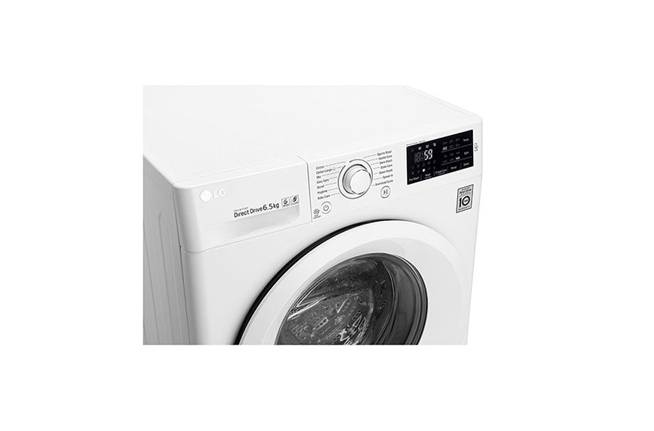 LG Slim перална машина с 6,5 кг. капацитет, Smart ThinQ връзка, F2J5WN3W, thumbnail 8