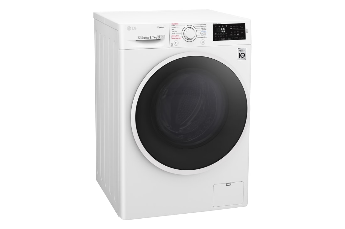 LG комбинирана пералня със сушилня с и 9/5 кг капацитет, F4J6VG0W, thumbnail 11
