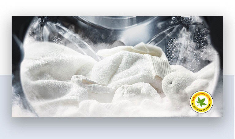 Цикълът Allergy Care (Антиалергенна защита), одобрен от BAF (Британска фондация за алергиите), намалява алергените от акарите от домашния прах с 99,9%. Резултатите може да се различават в зависимост от средата.