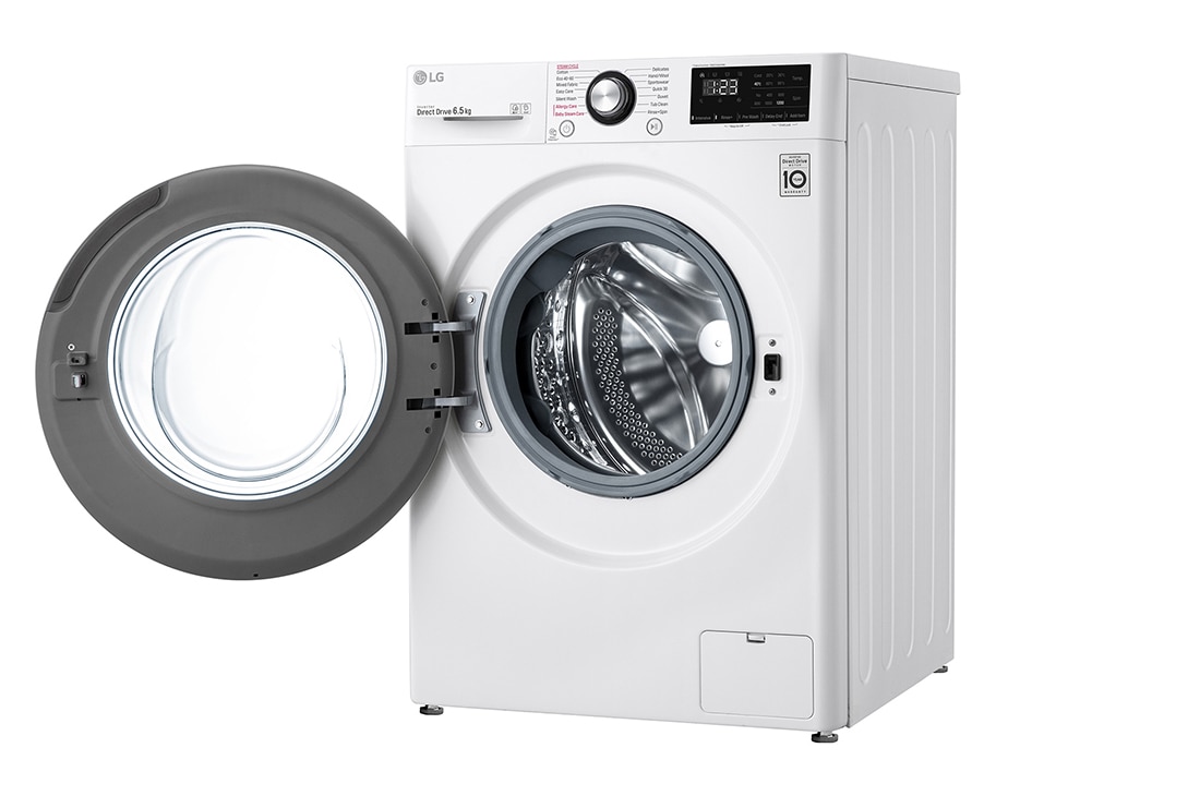 LG 6,5 кг, макс. 1200 оборота/мин, Перална машина с пара, AI DD™ технология, Slim дизайн, F2WN2S6S6E, F2WN2S6S6E, thumbnail 13