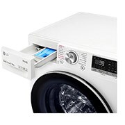 LG 9/6 кг, макс. 1400 оборота/мин, Eco Hybrid™ Пералня със сушилня с пара, TurboWash™360, AI DD™ и WiFi , F4DV709S1E, thumbnail 9