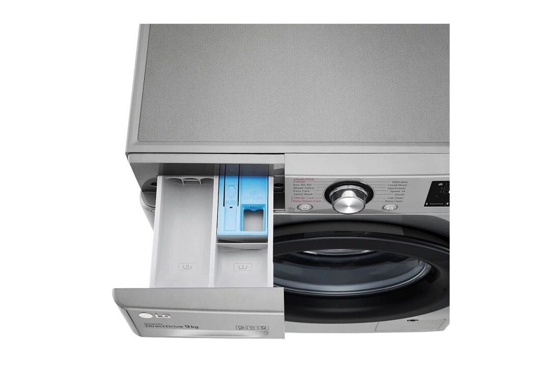 LG 9 кг, макс. 1400 оборота/мин, Перална машина с пара, AI DD™ технология, F4WV309S6TE, F4WV309S6TE, thumbnail 7