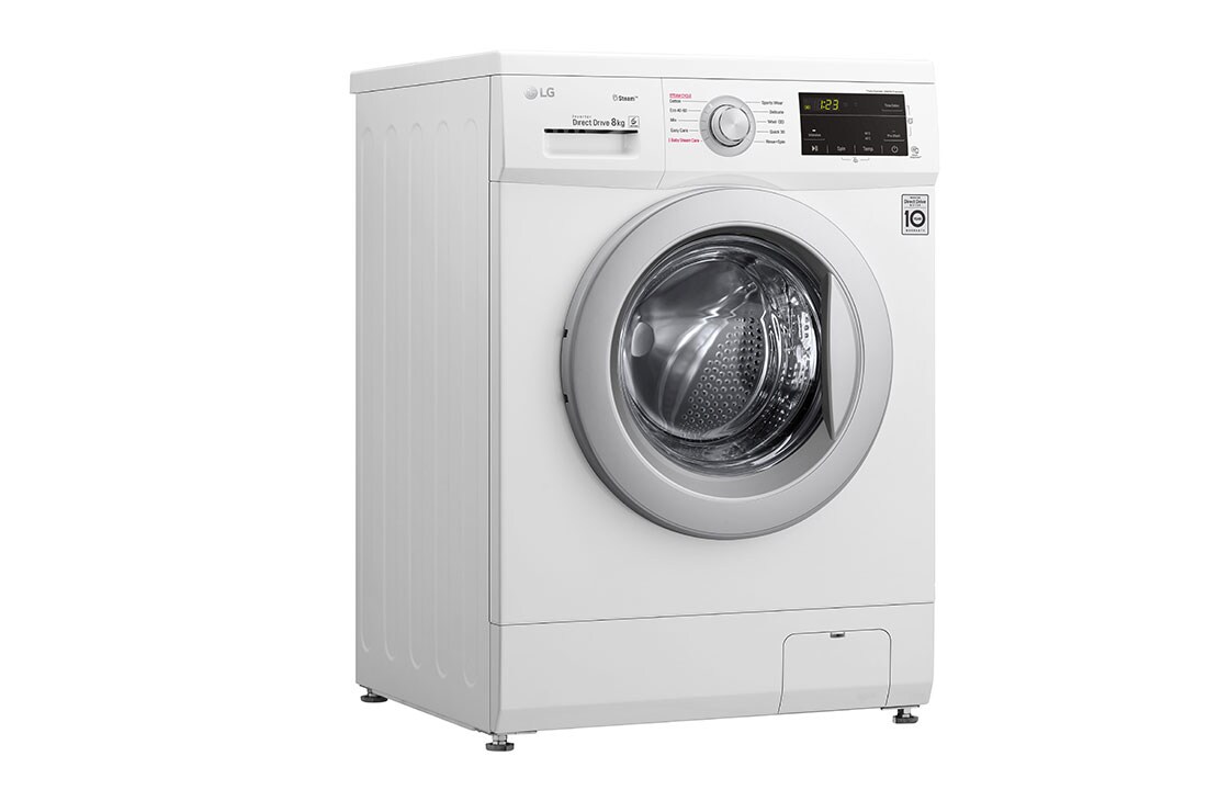 LG 8 кг, макс. 1400 оборота/мин, Перална машина с пара, F4J3TS4WE, F4J3TS4WE, thumbnail 3
