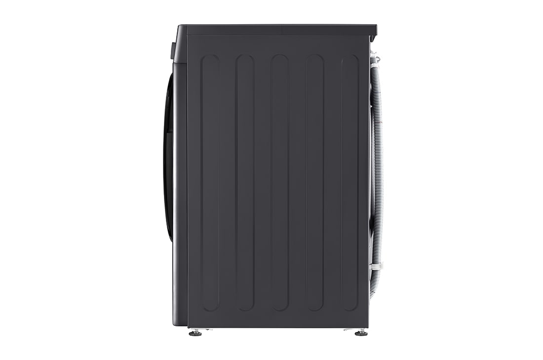 LG 10 кг, макс. 1400 оборота/мин., Перална машина с пара, AI DD™ технология, Страничен изглед, F4WR510SBM, thumbnail 14