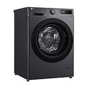 LG 10 кг, макс. 1400 оборота/мин., Перална машина с пара, AI DD™ технология, Изглед от лява страна, F4WR510SBM, thumbnail 10