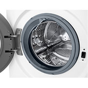 LG 13 кг, макс. 1400 оборота/мин., Перална машина с пара, AI DD™ технология, Изглед на барабана, F4WR513SBW, thumbnail 3