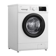 LG 9 кг, макс. 1400 оборота/мин., Перална машина с пара, Изглед от лява страна, F4J3VS6WE, thumbnail 3