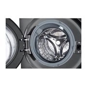 LG  WashTower™, 12/10 кг, макс. 1400 оборота/мин.,  Steam™, TurboWash™360, Автоматично почистване на кондензатора и ThinQ™ WiFi , WT1210BBF, thumbnail 7