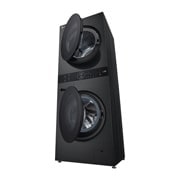 LG  WashTower™, 12/10 кг, макс. 1400 оборота/мин.,  Steam™, TurboWash™360, Автоматично почистване на кондензатора и ThinQ™ WiFi , WT1210BBF, thumbnail 13