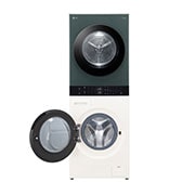 LG  WashTower™, 12/10 кг, макс. 1400 оборота/мин.,  Steam™, TurboWash™360, Автоматично почистване на кондензатора и ThinQ™ WiFi , WT1210EGF, WT1210EGF, thumbnail 7