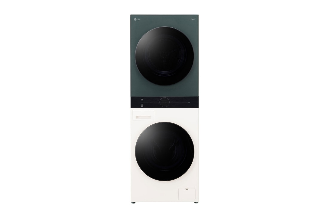 LG  WashTower™, 12/10 кг, макс. 1400 оборота/мин.,  Steam™, TurboWash™360, Автоматично почистване на кондензатора и ThinQ™ WiFi , WT1210EGF, WT1210EGF, thumbnail 14