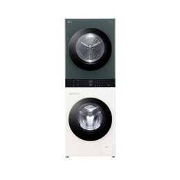 LG  WashTower™, 12/10 кг, макс. 1400 оборота/мин.,  Steam™, TurboWash™360, Автоматично почистване на кондензатора и ThinQ™ WiFi 2