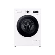 LG 8 кг, макс. 1400 оборота/мин., Перална машина с пара, WiFi , Изглед отпред, F4X1008NWK, thumbnail 1