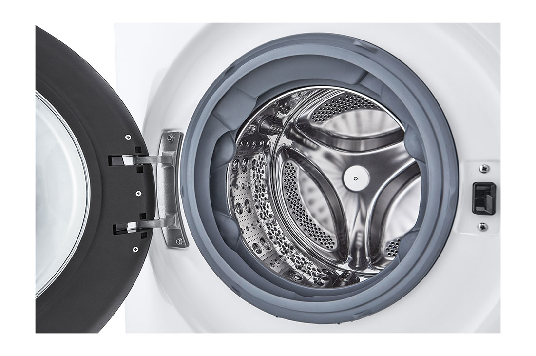 LG  WashTower™, 12/10 кг, макс. 1400 оборота/мин.,  Steam™, TurboWash™360, Автоматично почистване на кондензатора и ThinQ™ WiFi , drum, WT1210WWF, thumbnail 5