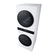 LG  WashTower™, 12/10 кг, макс. 1400 оборота/мин.,  Steam™, TurboWash™360, Автоматично почистване на кондензатора и ThinQ™ WiFi , top view, WT1210WWF, thumbnail 9